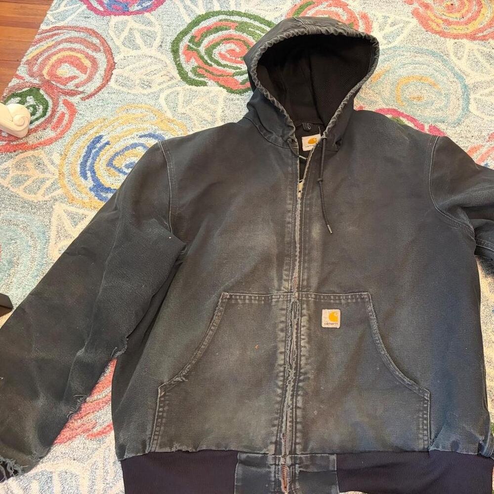 Vintage carhartt black gray